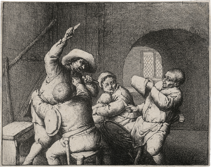 Lot 5175, Auction 127, Ostade, Adriaen van, Der Messerkampf