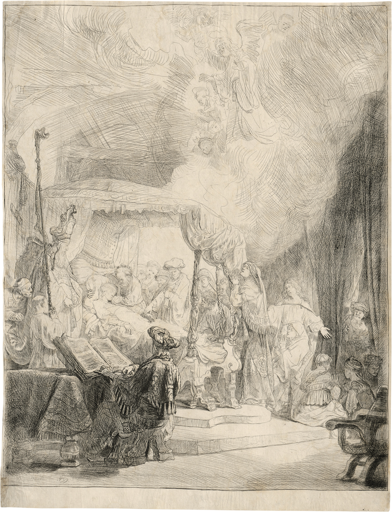 Lot 5200, Auction 127, Rembrandt Harmensz. van Rijn, Tod Mariens
