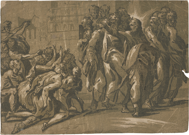 Lot 5243, Auction 127, Vicentino, Niccolò, Christus heilt die Pestkranken
