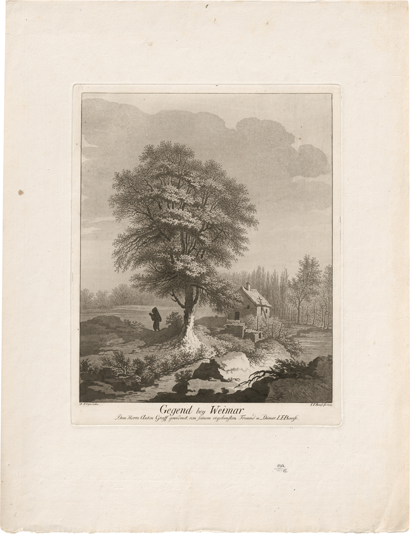 Lot 5252, Auction 127, Bause, Johann Friedrich, Gegend bey Weimar