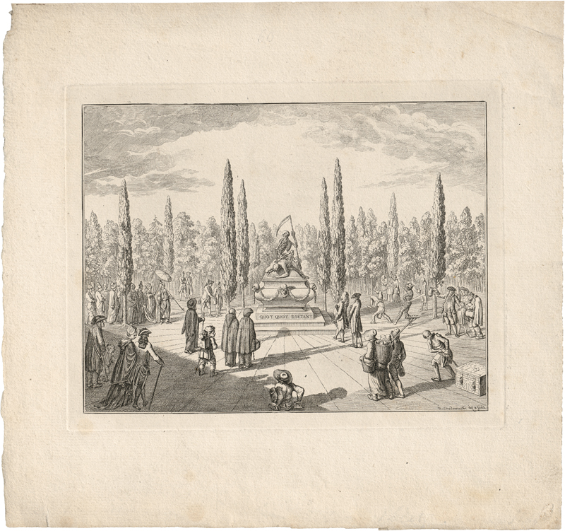 Lot 5255, Auction 127, Chodowiecki, Daniel Nikolaus, Die Gleichheit aller Stände im Grab