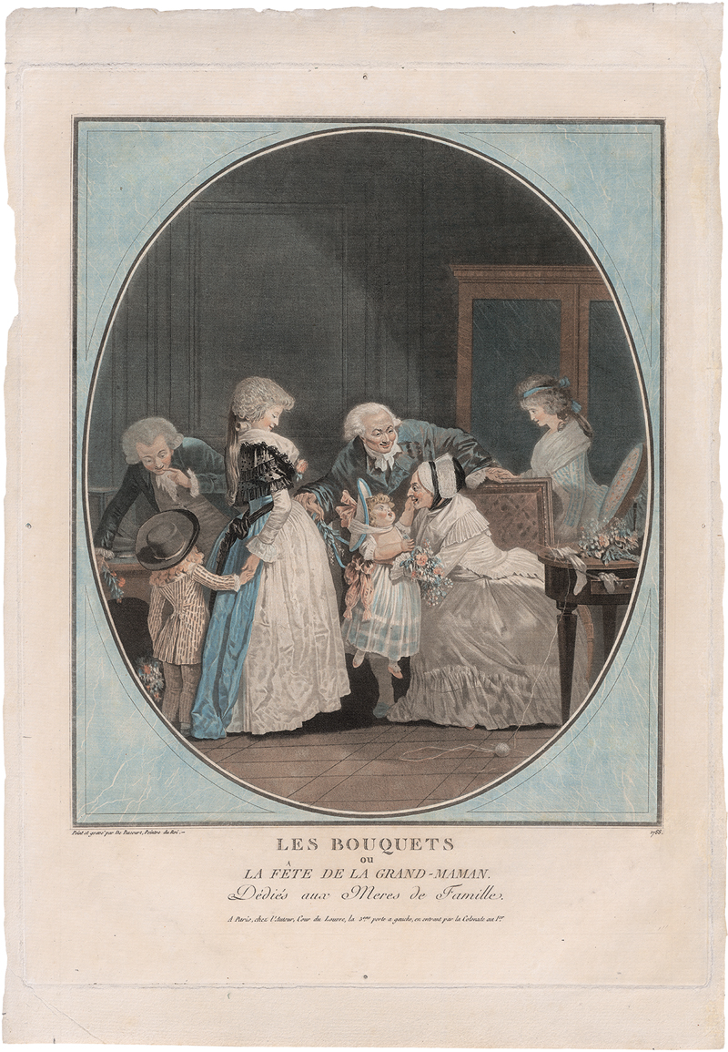 Lot 5259, Auction 127, Debucourt, Philibert Louis, Le compliment; Les bouquets