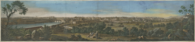 Lot 5343, Auction 127, Gmelin, Wilhelm Friedrich - nach, Blick vom Aventin über Rom