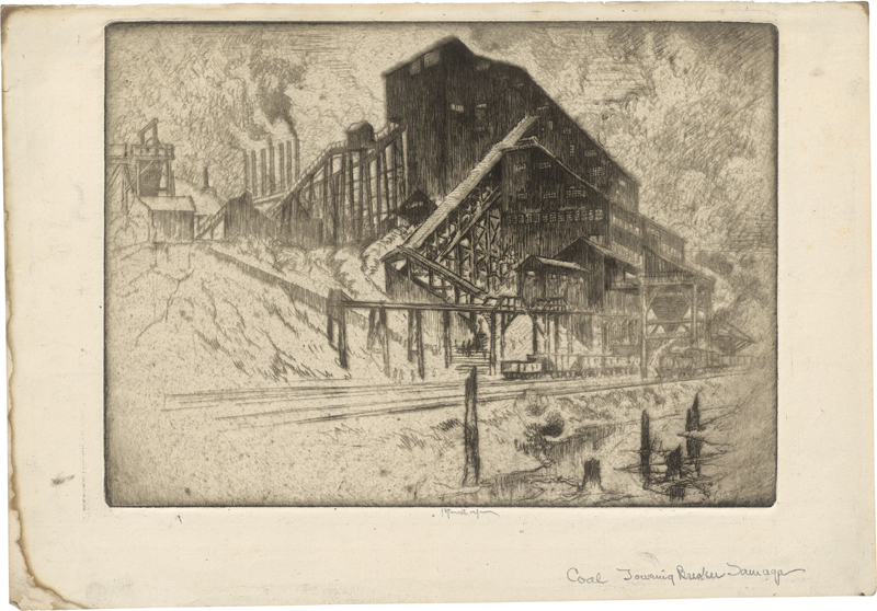 Lot 5369, Auction 127, Pennell, Joseph, The Things that Tower: Collieries