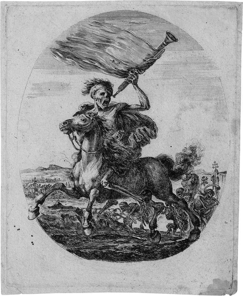 Lot 5441, Auction 127, Bella, Stefano della, Der Tod zu Pferd