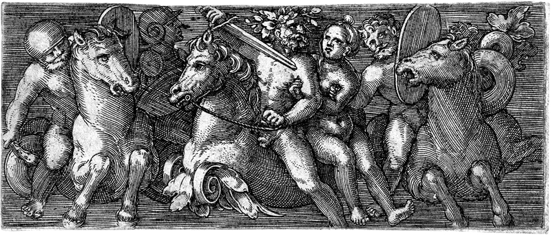 Lot 5468, Auction 127, Claesz., Allaert - zugeschrieben, Ornament mit reitenden Soldaten, die eine Frau entführen