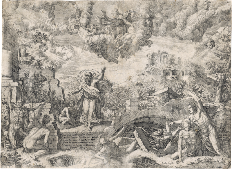 Lot 5511, Auction 127, Fontana, Giovanni Battista, Die Vision des Ezechiel