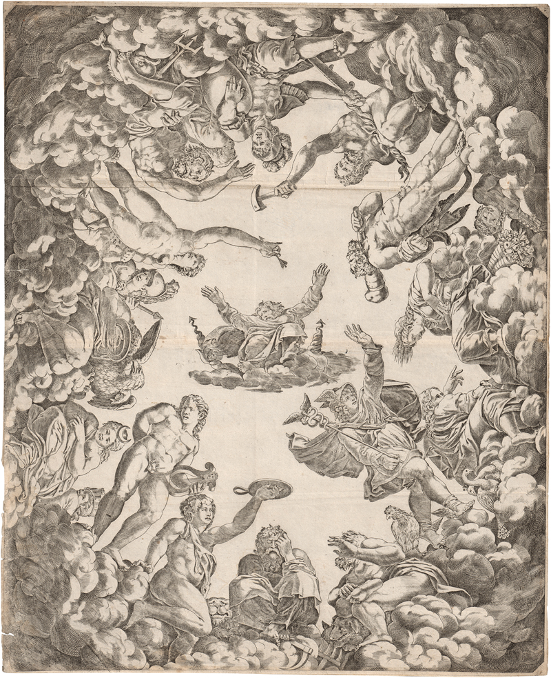 Lot 5583, Auction 127, Milan, Pierre, Jupiter, von den Göttern umgeben