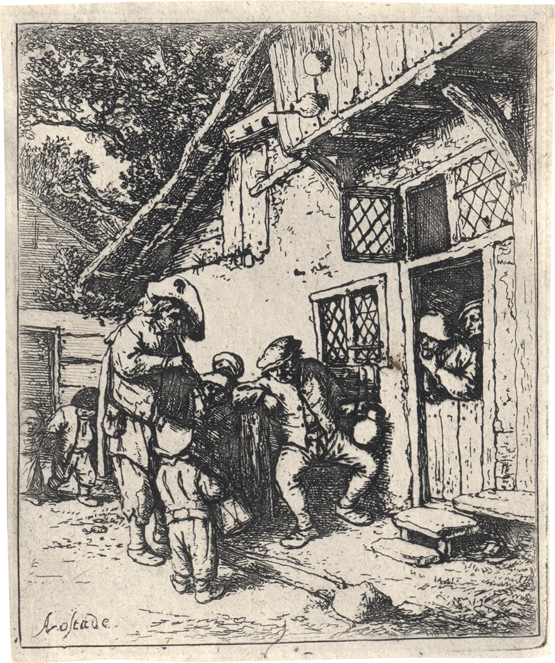 Lot 5591, Auction 127, Ostade, Adriaen van, Die wandernden Musikanten