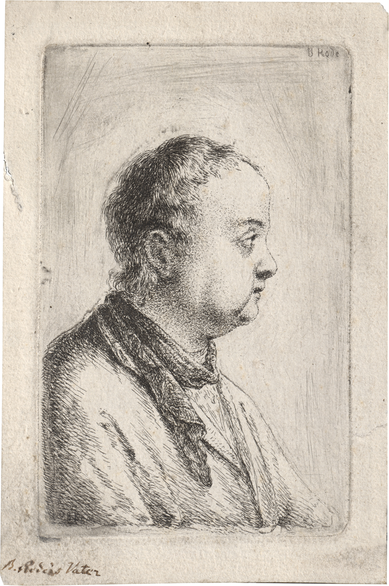 Lot 5631, Auction 127, Rode, Christian Bernhard, Portrait des Schwiegervaters