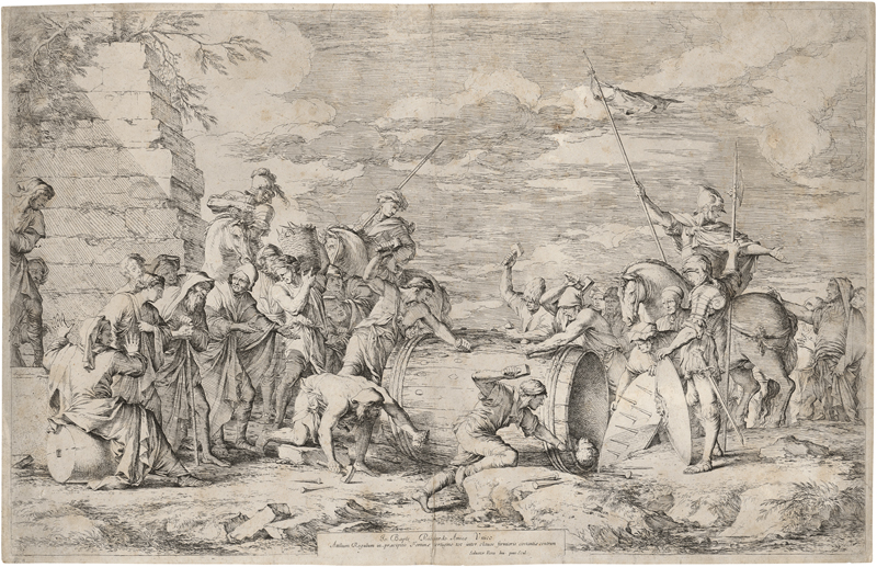 Lot 5632, Auction 127, Rosa, Salvator, Der Tod des Attilius Regulus