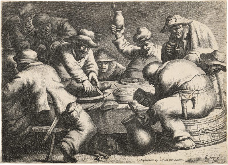 Lot 5667, Auction 127, Vliet, Johannes Jorisz. van, Die Bauernmahlzeit