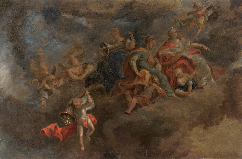Lot 6044, Auction 127, Gran, Daniel, Allegorie der "Österreichischen Mildigkeit", "Freygebigkeit" und "Kaiserlichen Magnificenz".