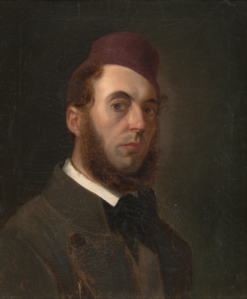 Lot 6055, Auction 127, Simmler, Friedrich Carl, Selbstbildnis des Künstlers