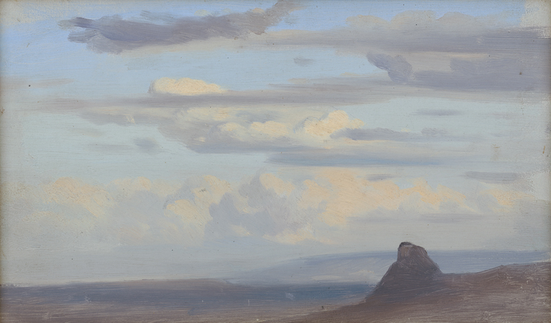 Lot 6067, Auction 127, Klose, Wilhelm, Blaue Wolken über der römischen Campagna