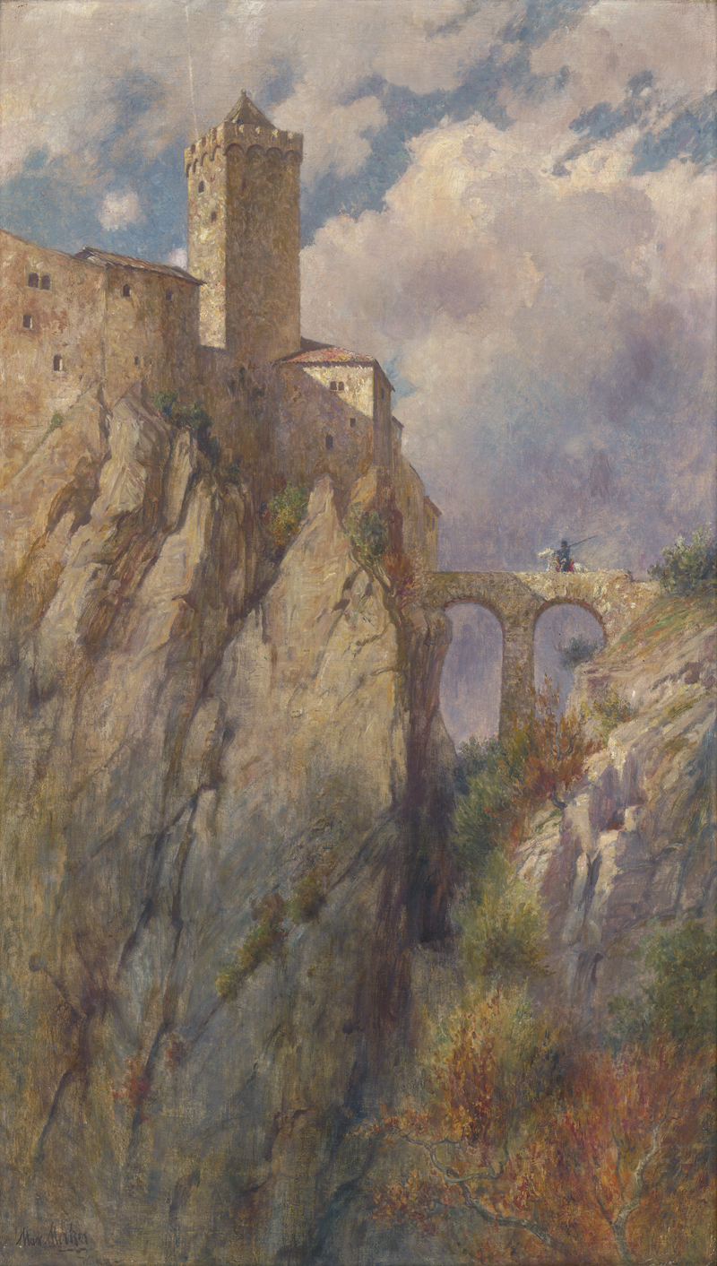 Lot 6088, Auction 127, Merker, Max, Die Burg Karneid bei Bozen