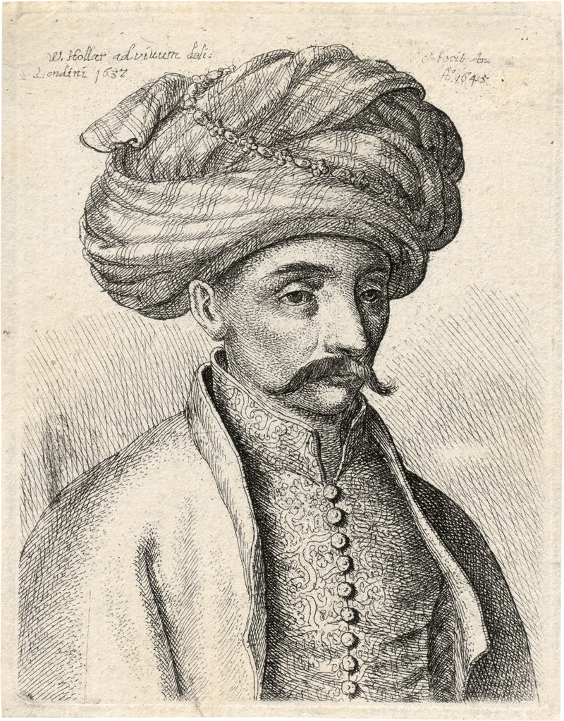 Lot 6308, Auction 127, Hollar, Wenzel, Der Türke mit geblümter Weste