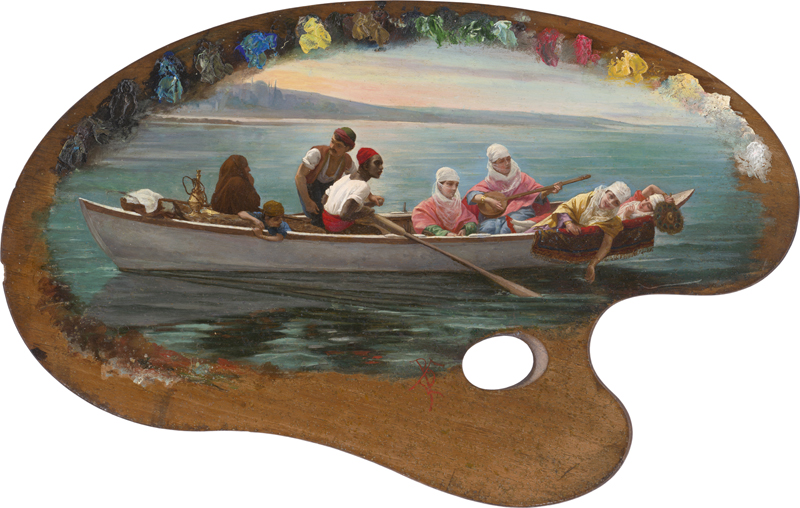 Lot 6327, Auction 127, Bridgman, Frederic Arthur, Morgen auf dem Bosporus