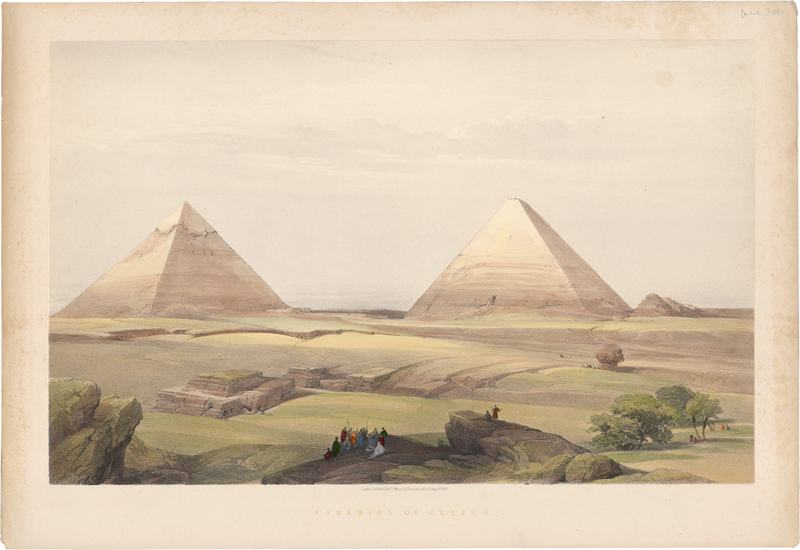 Lot 6345, Auction 127, Roberts, David - nach, Ansichten aus Ägypten und Jordanien