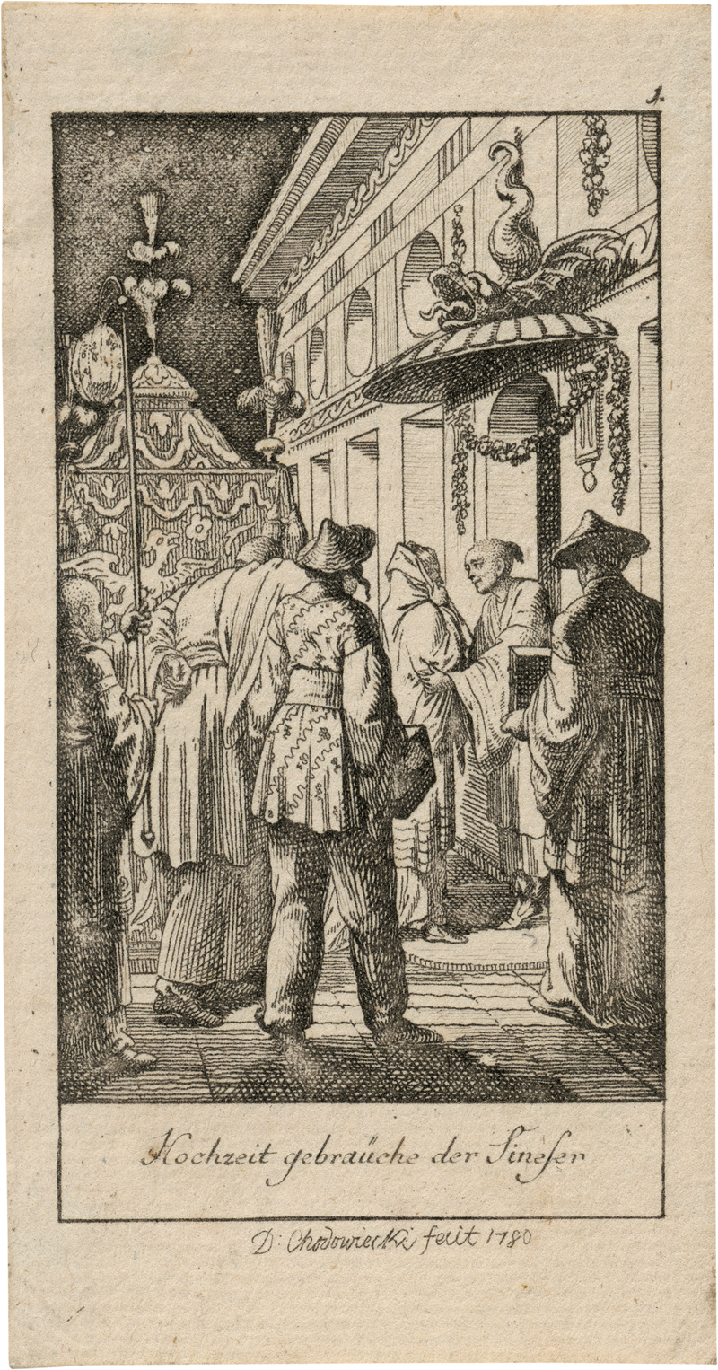 Lot 6394, Auction 127, Chodowiecki, Daniel Nikolaus, Hochzeitsgebräuche bei verschiedenen Völkern