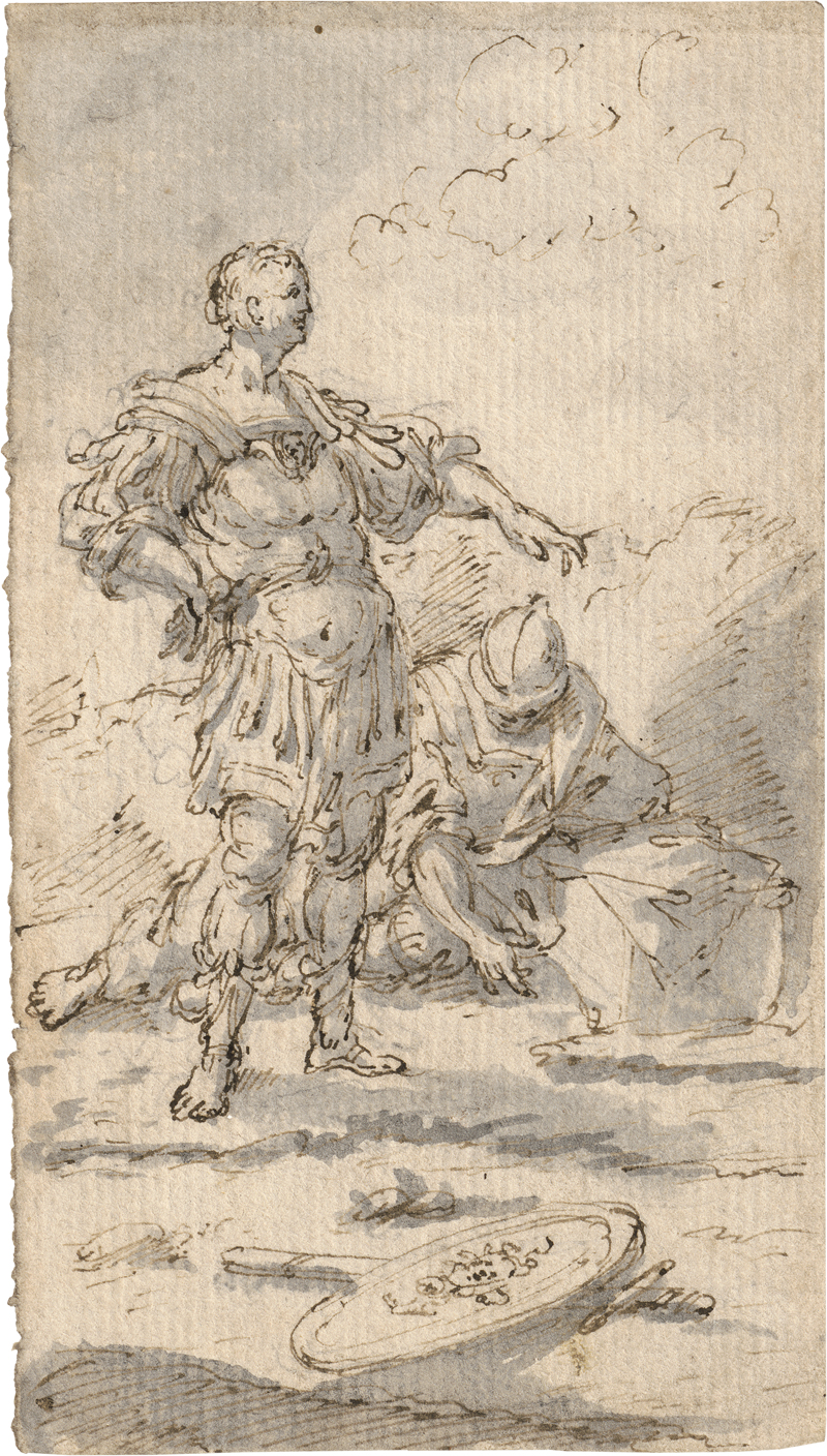 Lot 6550, Auction 127, Italienisch, 17. Jh. Zwei römische Soldaten