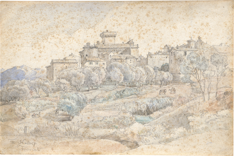 Lot 6617, Auction  127, Nadorp, Franz Johann Heinrich, Landschaft bei Frascati