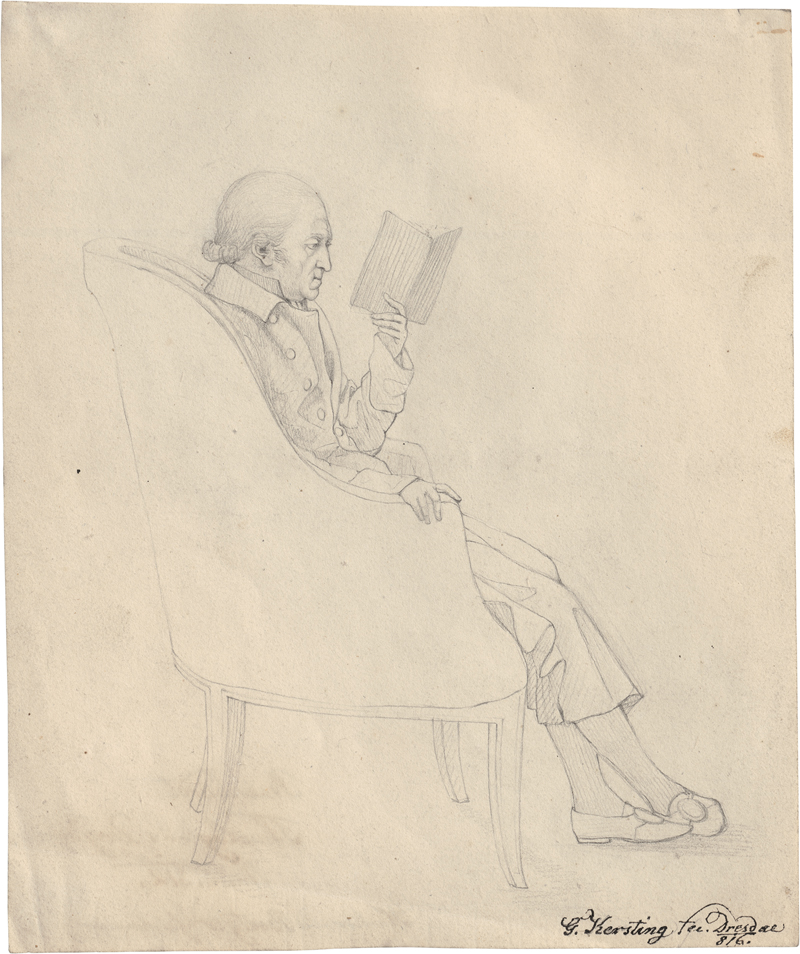 Lot 6622, Auction 127, Kersting, Georg Friedrich, Bildnis des Dresdener Oberhofpredigers D. Franz Volkmar Reinhard, lesend