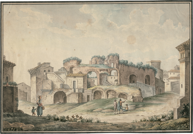 Lot 6648, Auction 127, Pomardi, Simone, Ruinen auf dem Palatin in Rom