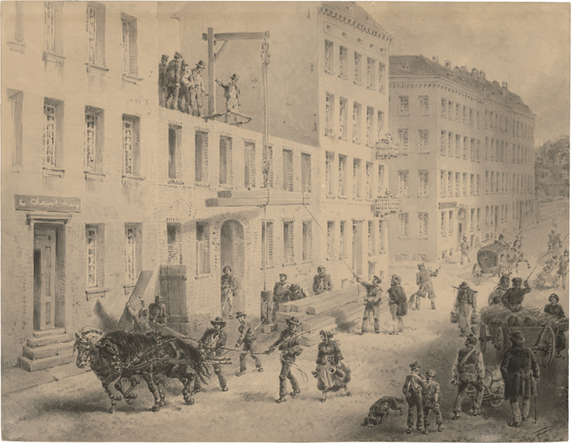 Lot 6687, Auction 127, Kaiser, Friedrich, Hausbau in Berlin-Charlottenburg