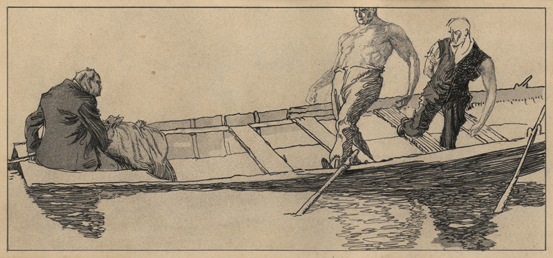 Lot 6712, Auction 127, Hammer, Walter Julius, "Der überlastete Kahn"
