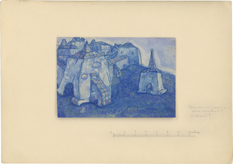 Lot 6723, Auction  127, Roerich, Nicholas, Prinzessin Maleine: Kleine Stadt