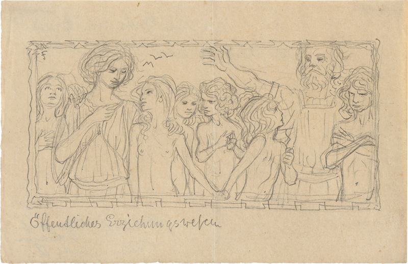 Lot 6730, Auction 127, Fidus, "Öffentliches Erziehungswesen".