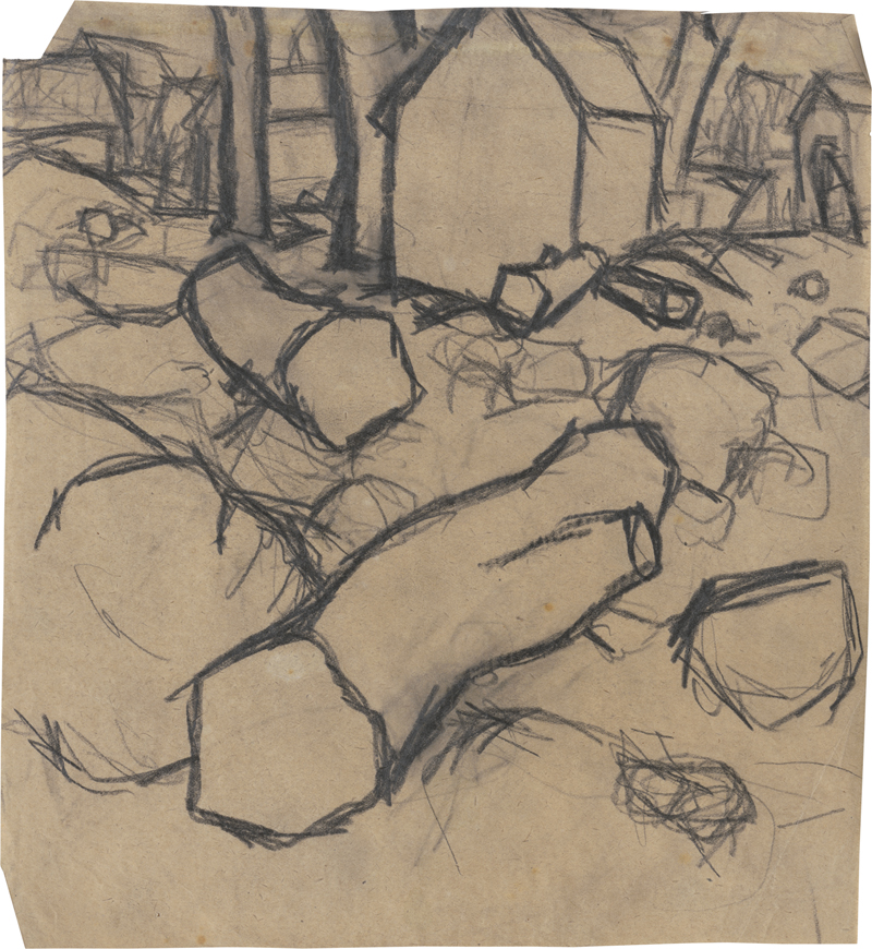 Lot 6944, Auction 127, Rainer, Arnulf, Gefällte Bäume