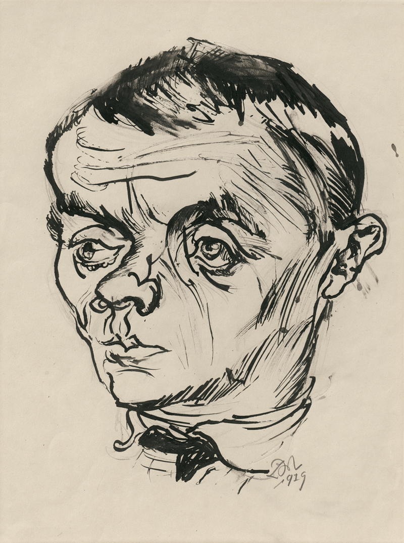 Lot 7039, Auction 127, Meidner, Ludwig, Männerbildnis