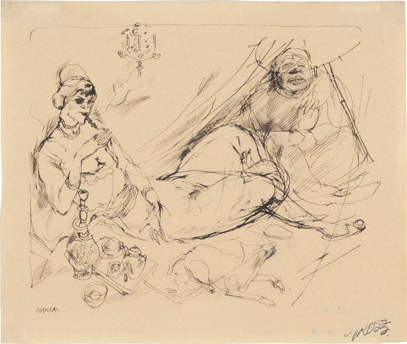 Lot 7074, Auction 127, Grosz, George, Harem