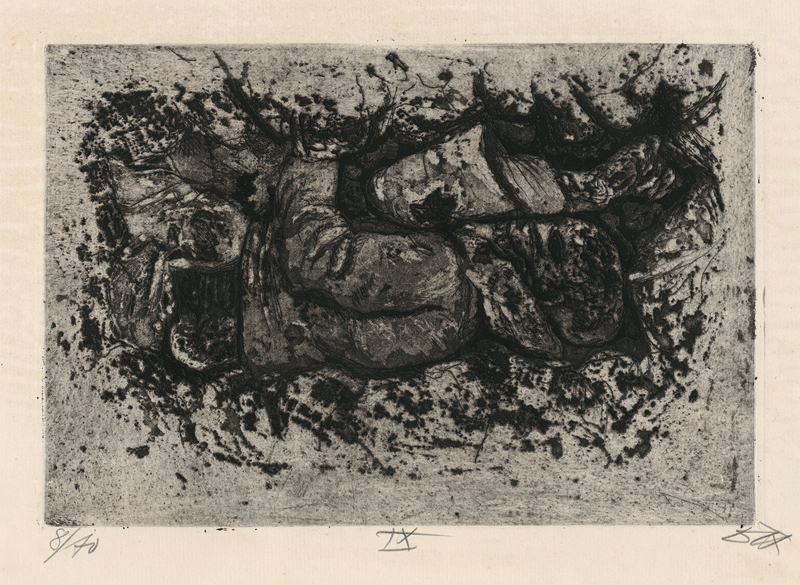 Lot 7076, Auction 127, Dix, Otto, Gefunden beim Grabendurchstich (Auberive)