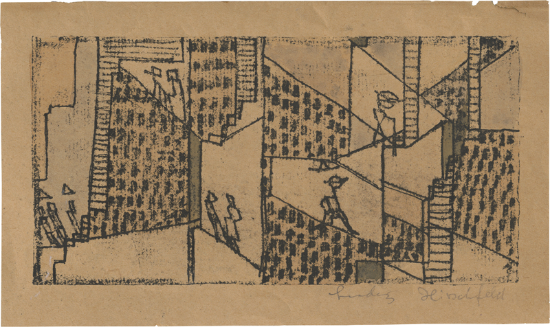 Lot 7090, Auction 127, Hirschfeld-Mack, Ludwig, Stadt