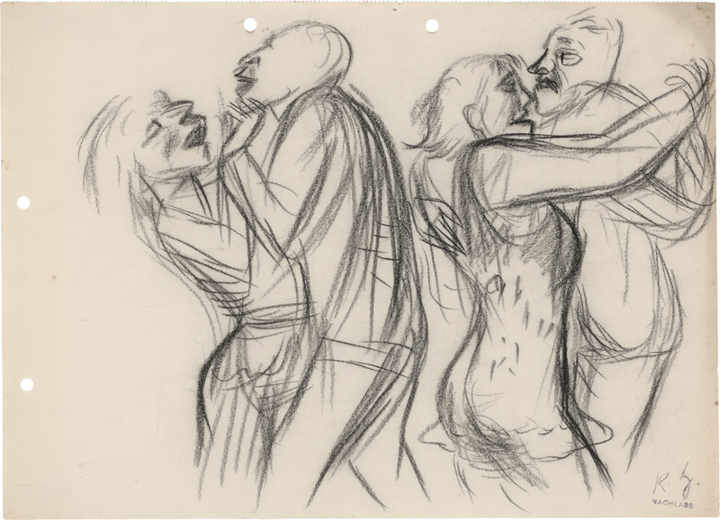Lot 7121, Auction 127, Hubbuch, Karl, Tanzende Paare