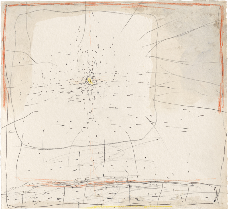 Lot 7193, Auction 127, Bohrmann, Karl Heinz, Gelbes Zentrum in Weiß