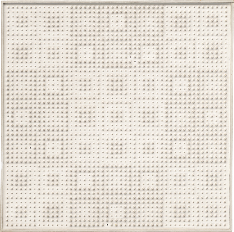 Lot 7199, Auction 127, Kämmer, Rudolf, Weiße Kugelstruktur