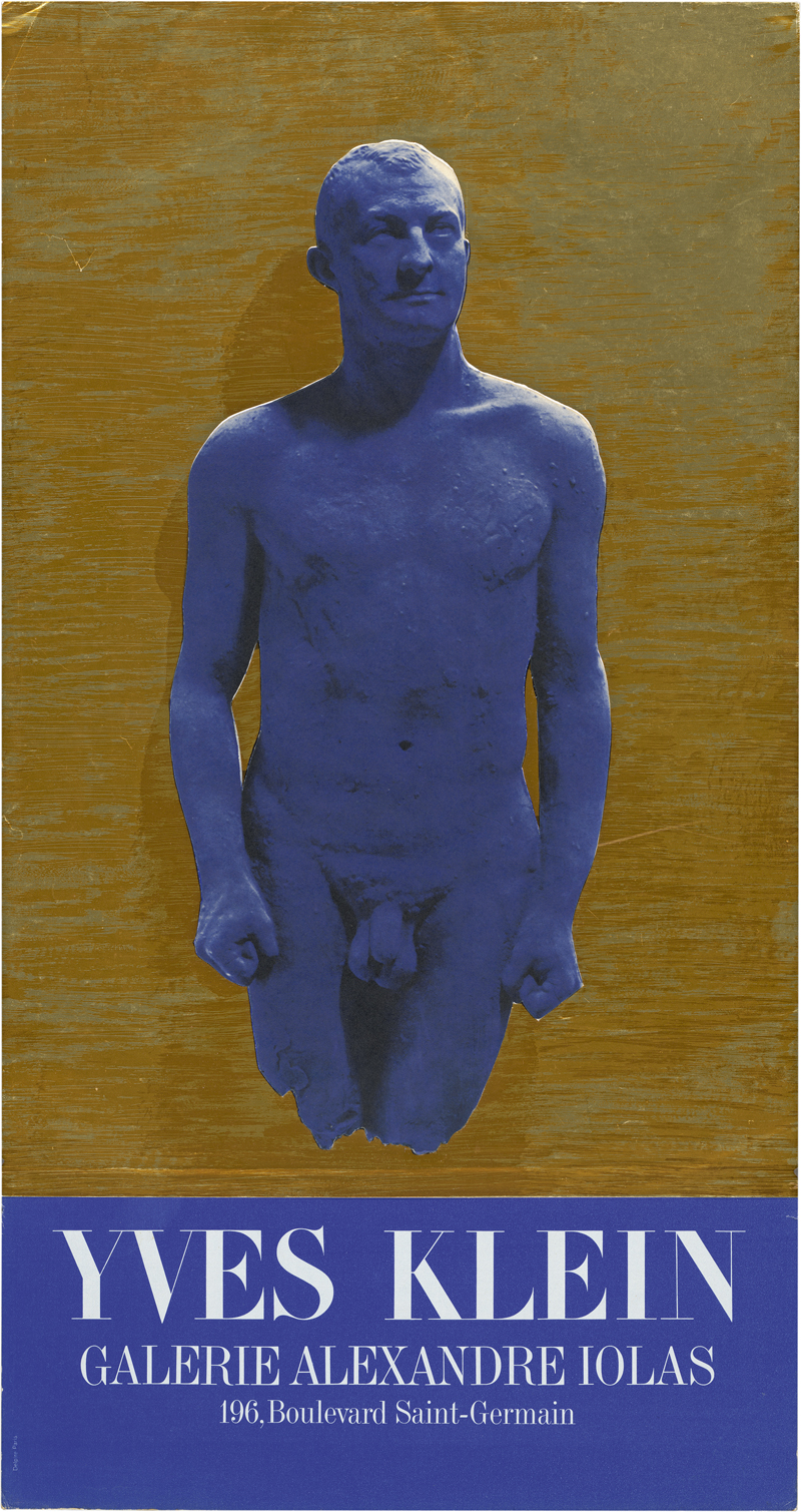Lot 7202, Auction  127, Klein, Yves - nach, nach. Portrait Arman. Expo 65, Galerie Alexandre Iolas