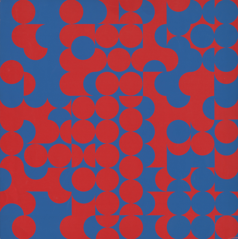Lot 7203, Auction 127, Sýkora, Zdeněk, Red-blue structure