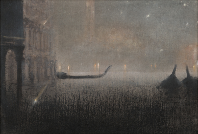Lot 7275, Auction 127, Eigner, Friedrich, Im Vorraum der schlafenden Vernunft II (Venedig)