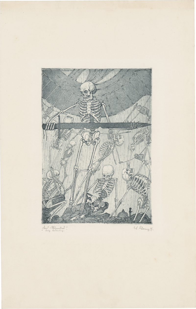 Lot 8030, Auction 127, Gering, Andreas, Das Sturmlied