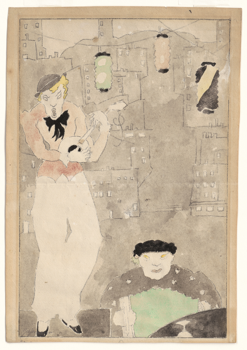 Lot 8032, Auction 127, Großmann, Rudolf, Musikanten