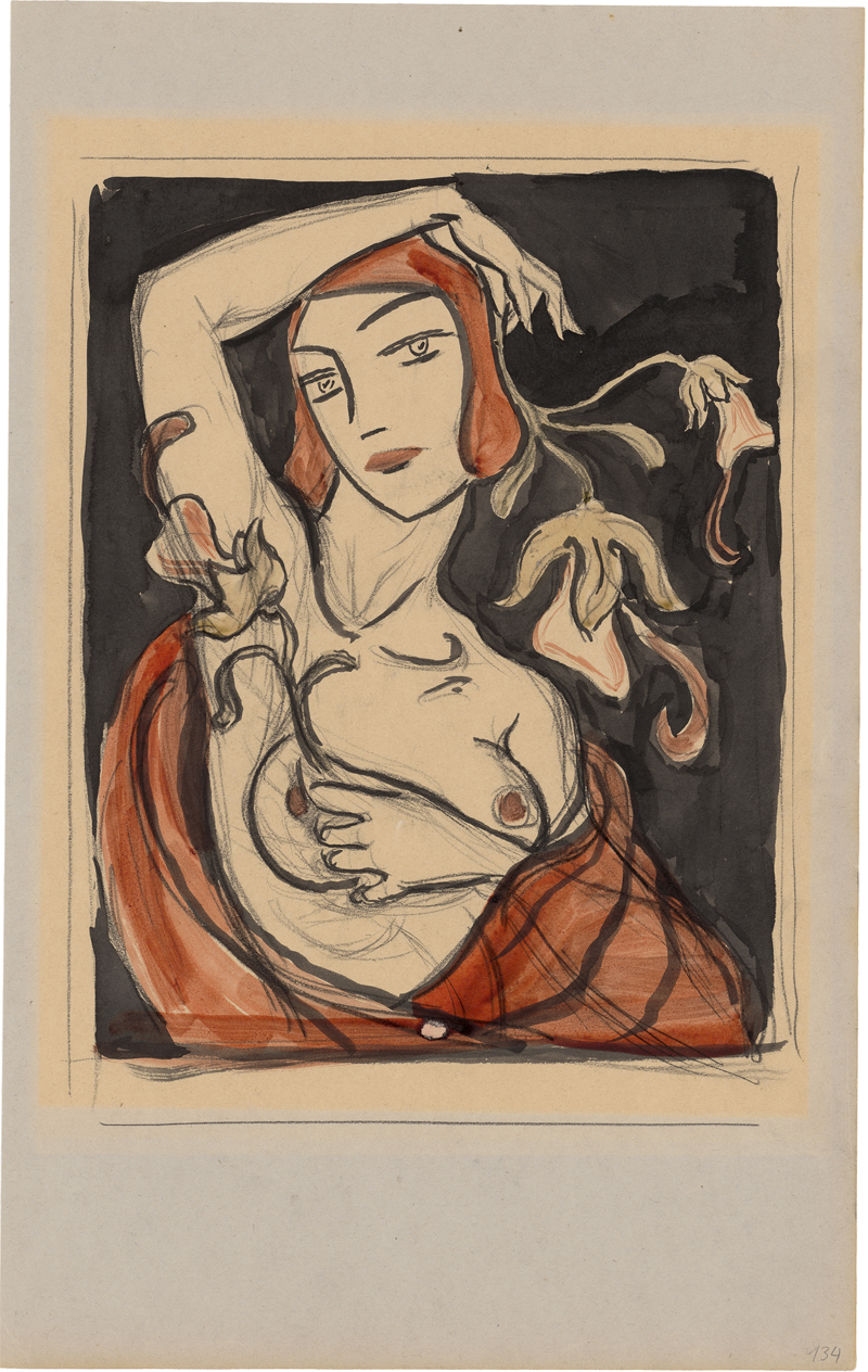 Lot 8039, Auction 127, Hoboken, G.B. Rudolf van, Weibliche Akte