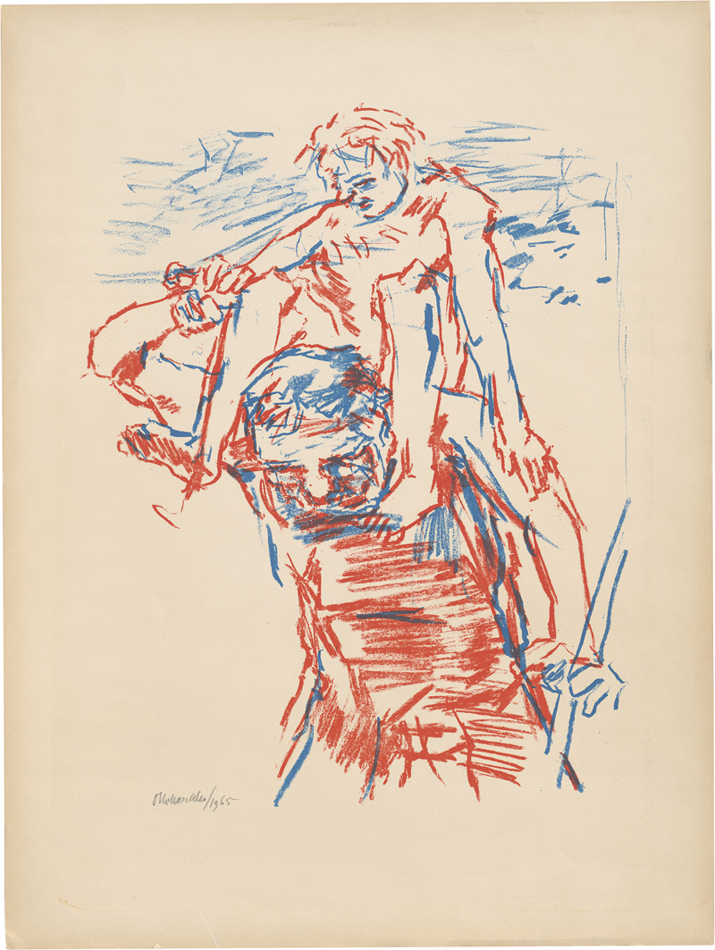 Lot 8053, Auction 127, Kokoschka, Oskar, Hl. Christophorus