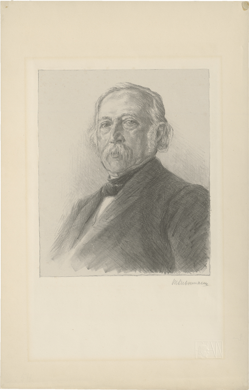 Lot 8067, Auction 127, Liebermann, Max, Theodor Fontane