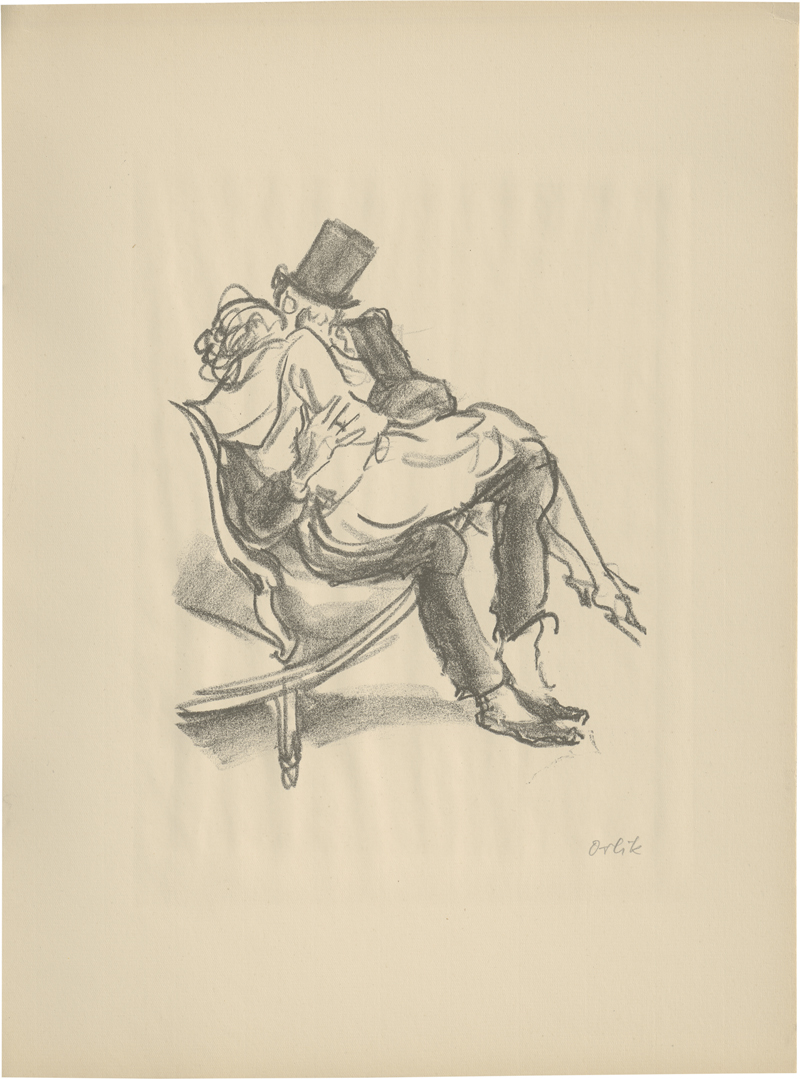 Lot 8097, Auction 127, Orlik, Emil, Schauspielerbildnisse aus der Büchse der Pandora