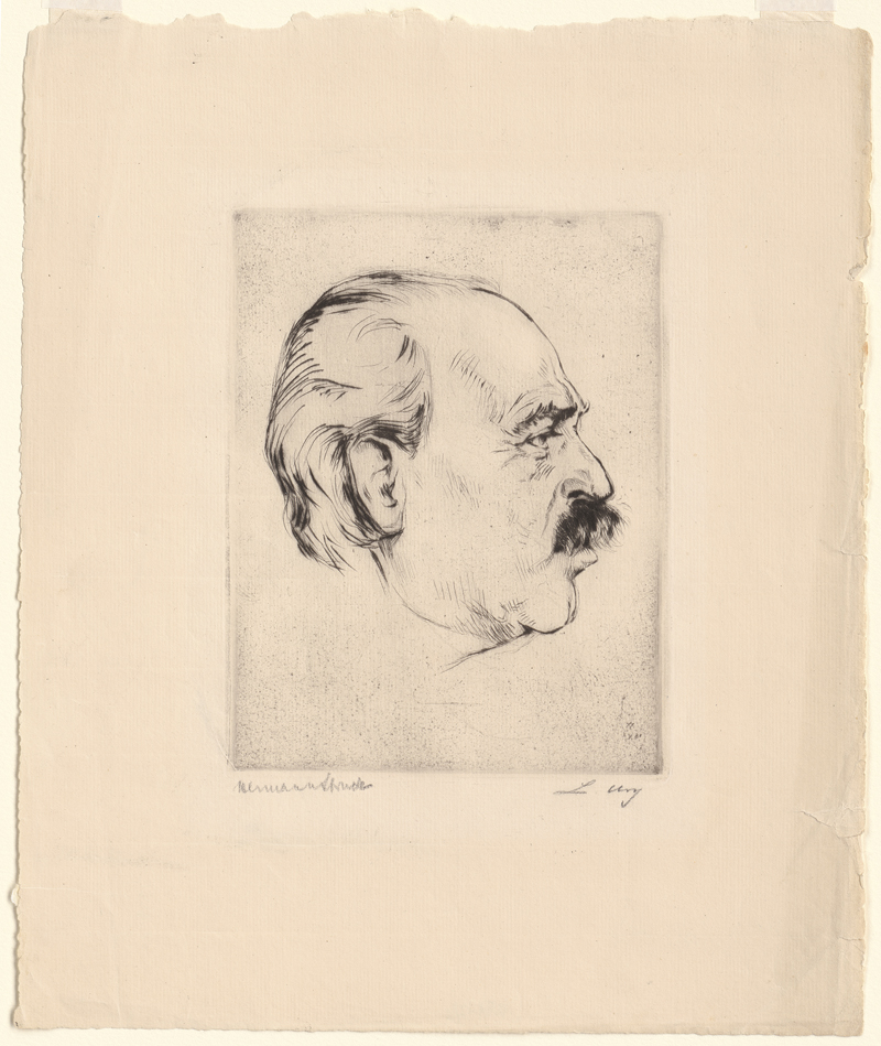 Lot 8117, Auction 127, Struck, Hermann, Portrait Lesser Ury